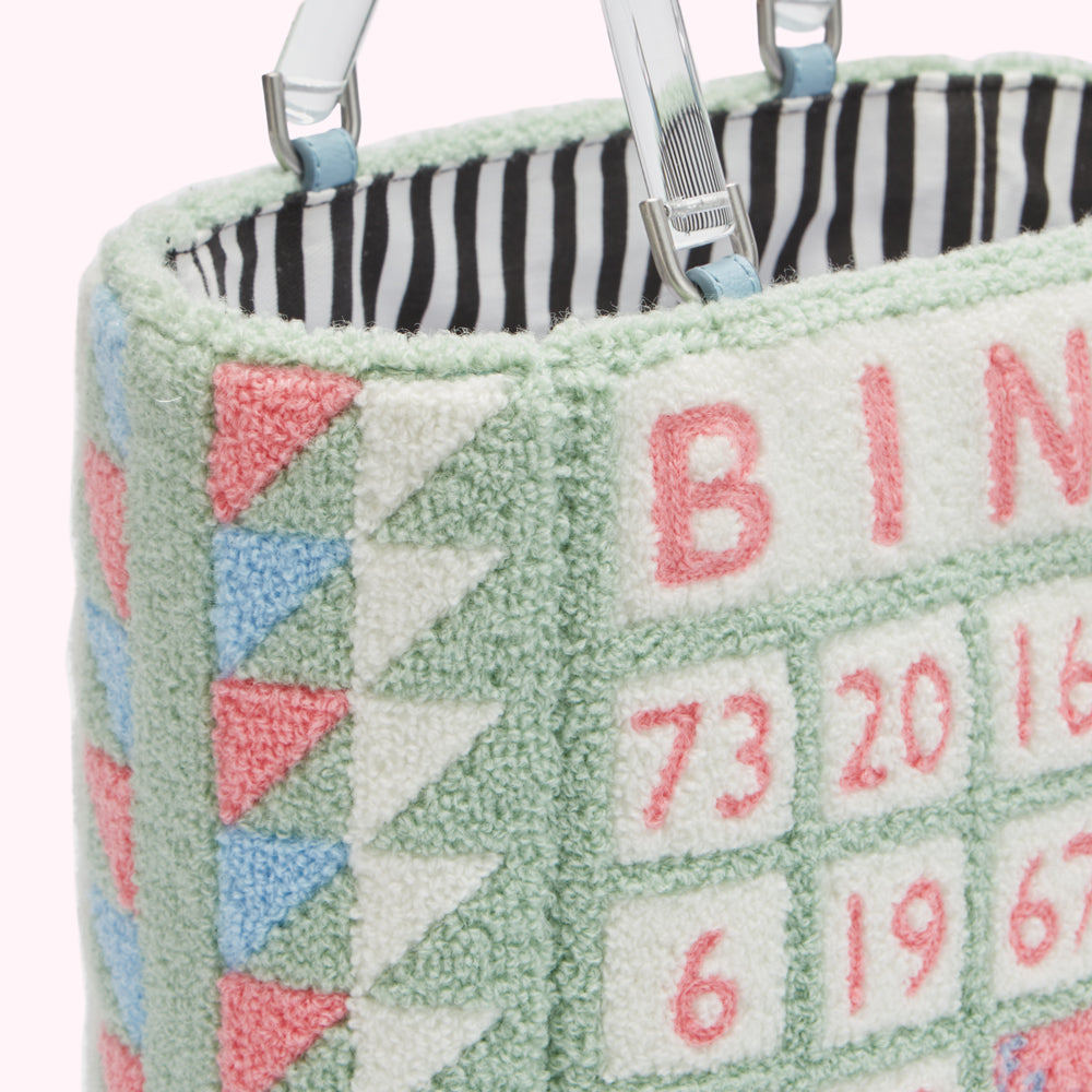 PISTACHIO BINGO BIBI TOTE