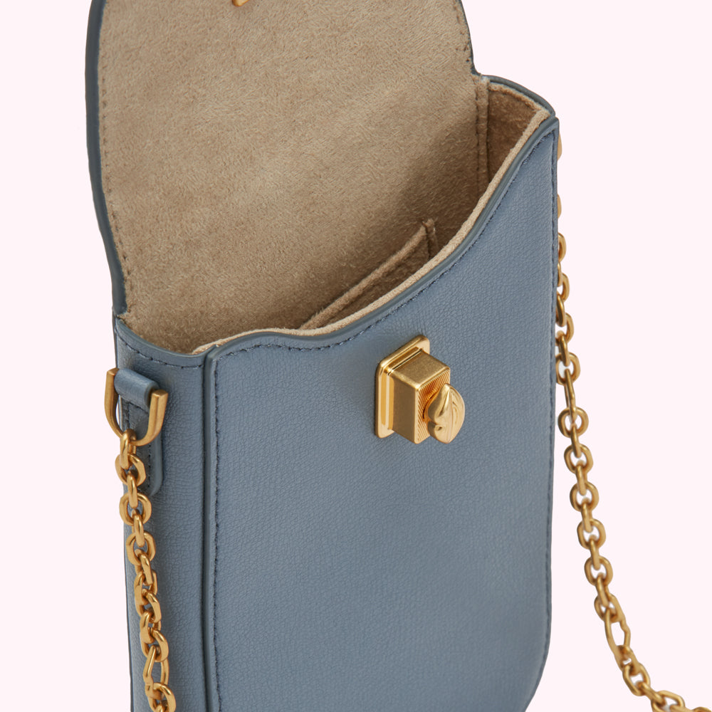 SEAL LEATHER RITA CROSSBODY MINI BAG