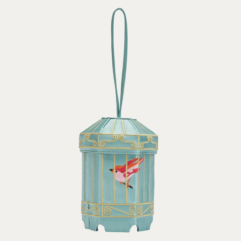 BIRDCAGE COLLECTIBLE CLUTCH BAG
