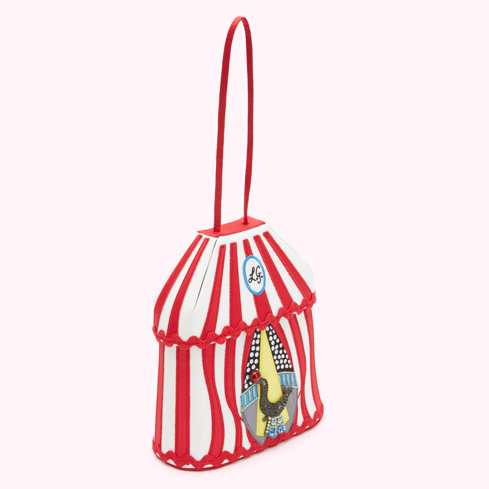 RED CIRCUS COLLECTIBLE CLUTCH BAG