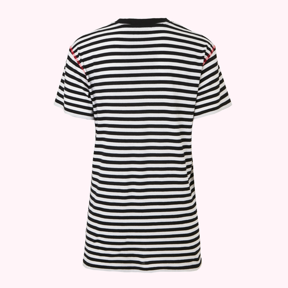 STRIPE POCKET MACIE T-SHIRT